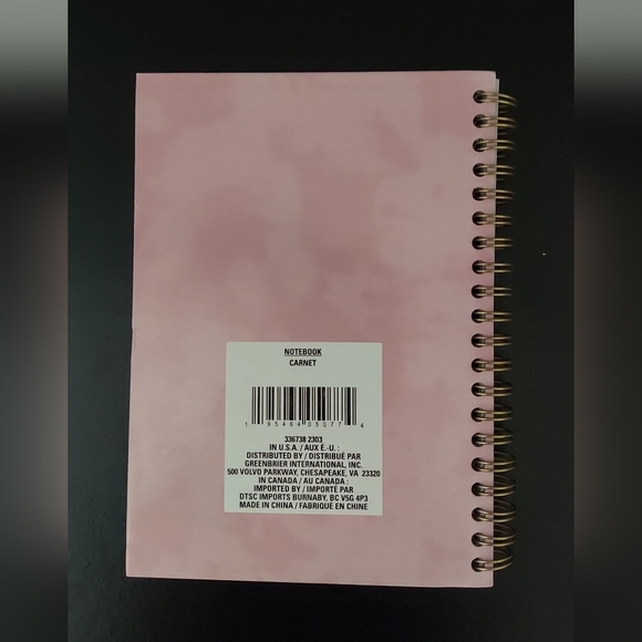 Beach Summer Paradise Notebook: Pink Cover with Sunglasses Design - Picture 3 of 3